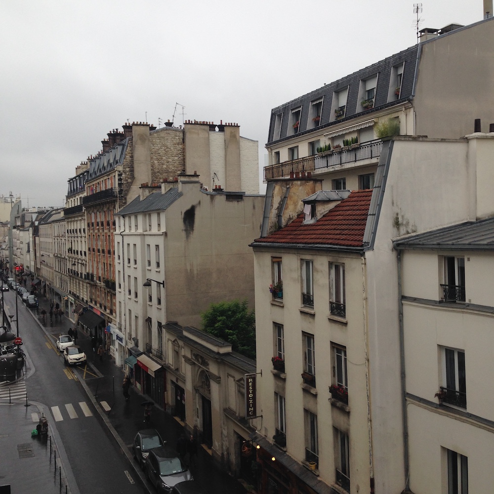 Photo of a street in the Bastille district of Paris